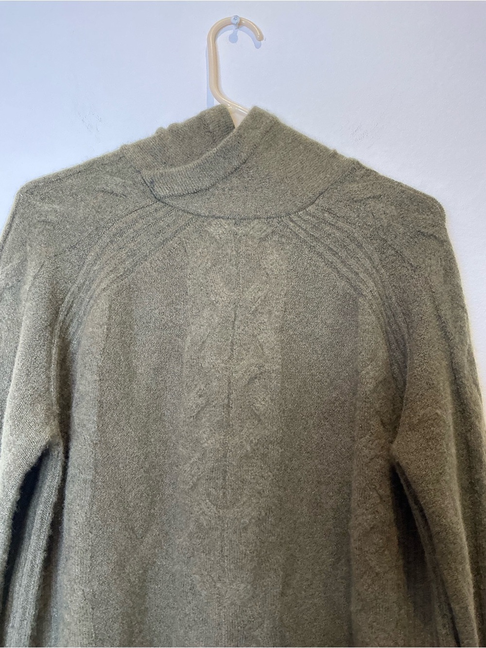 Ariat Novato Wool Blend Sweater in Olive Green Horse Bit Detail Size Small - Picture 7 of 16